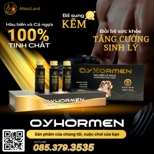 Tinh Chất Hàu Biển, Cá Ngựa - OYHORMEN 6 lọ
